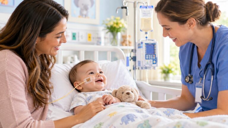 Nutrição Enteral Hospitalar na Pediatria: quando é indicada e como funciona o tratamento?
